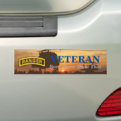 veteranen van veteranen uit het leger - rector lrp bumpersticker (Op auto)