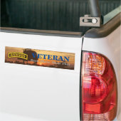 veteranen van veteranen uit het leger - rector lrp bumpersticker (Op Truck)
