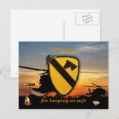 Veteranen van veteranen van veteranenveteranen met briefkaart (Voorkant / Achterkant)