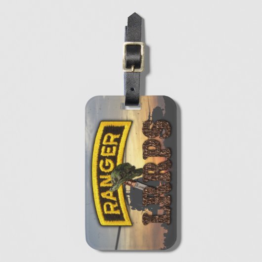 Veteranen van vliegende vliegers bagagelabel (Voorkant (verticaal))