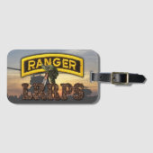 Veteranen van vliegende vliegers bagagelabel (Voorkant (horizontaal))