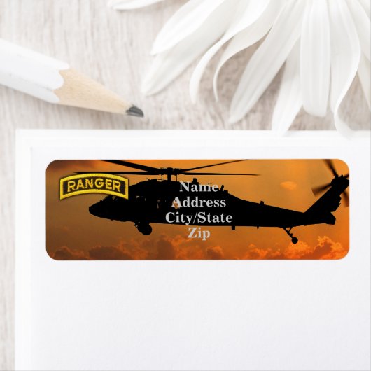 Veteranen van vliegende vliegers etiket (Insitu)