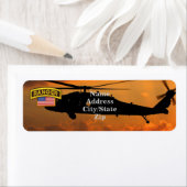 Veteranen van vliegende vliegers etiket (Insitu)