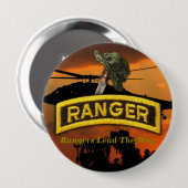 Veteranen van vliegende vliegers ronde button 4,0 cm (Voorkant /achterkant)