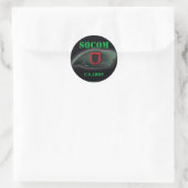veteranen veteranen van het leger ronde sticker (Tas)