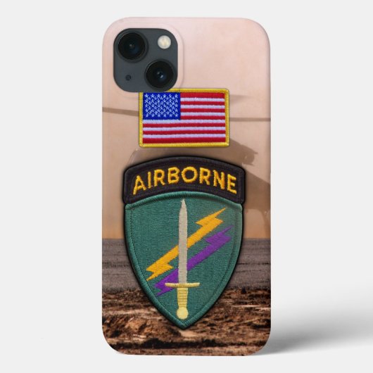 Veteranen Veterans Vetjes Patch van USACAPOC Case-Mate iPhone Case (Achterkant)