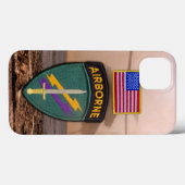 Veteranen Veterans Vetjes Patch van USACAPOC Case-Mate iPhone Case (Achterkant (horizontaal))
