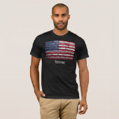 Veteranen Vlag V.S. T-shirt (Voorkant volledig)