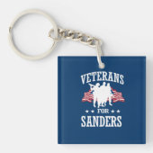 VETERANEN VOOR BERNIE SANDERS SLEUTELHANGER (Voorkant)