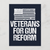 Veteranen voor de hervorming van het Pistool Briefkaart (Voorkant)