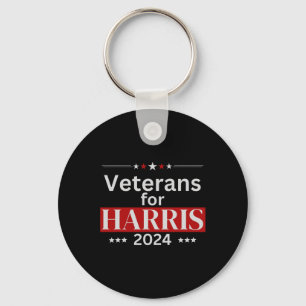 Veteranen voor Harris 2024 Wheimer 2024 Stem Harri Sleutelhanger