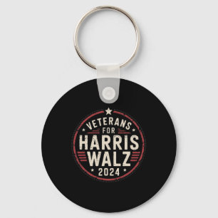 Veteranen voor Harris Waltz Wheimer 2024 American Sleutelhanger