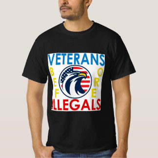 veteranen voor illegalen t-shirt