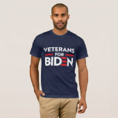 VETERANEN VOOR JOE BIDEN T-SHIRT (Voorkant volledig)