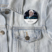 Veteranen voor Palin Ronde Button 5,7 Cm (In situ)