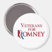 VETERANEN VOOR ROMNEY.png Magneet (Voorkant / Achterkant)