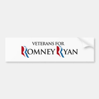 VETERANEN VOOR ROMNEY RYAN.png Bumpersticker