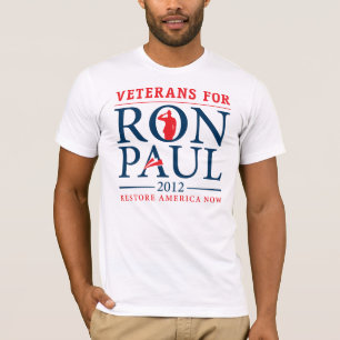 Veteranen voor Ron Paul Shirt