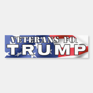 Veteranen voor Trump 2016-Bumpersticker Bumpersticker