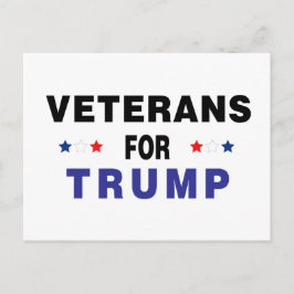 Veteranen voor Trump Briefkaart