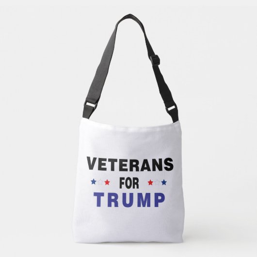 Veteranen voor Trump Crossbody Tas (Voorkant)