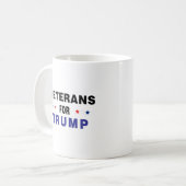 Veteranen voor Trump Koffiemok (Voorkant links)