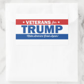 Veteranen voor Trump Stickers - Set van 4 (Tas)