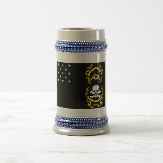 Veteranen Vrijgesteld vlag Bierpul (Center)