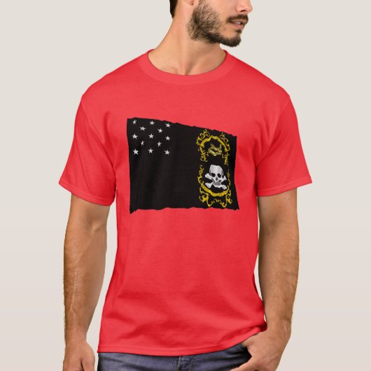 Veteranen Vrijstellen vlag-vlag T-shirt (Voorkant)