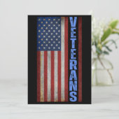 VETERANEN VS-VLAG 4 JULI KAART (Staand voorkant)