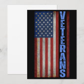 VETERANEN VS-VLAG 4 JULI KAART (Voorkant / Achterkant)