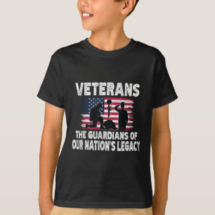 Veteranen zijn de bewakers van de erfenis van onze t-shirt