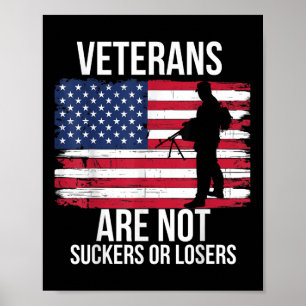 Veteranen zijn geen sukkels of verliezers Biden 20 Poster