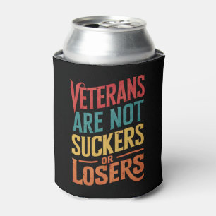 Veteranen zijn geen sukkels of verliezers Trump-st Blikjeskoeler