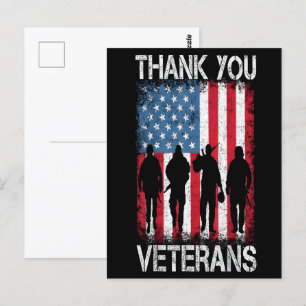 Veteranendag 2025: dankbaarheid van een natie briefkaart