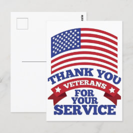 Veteranendag 2025, Veteranendag 2026, ter ere van  Briefkaart