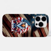 Veteranendag Amerikaanse vlag Amerika Patriottisch Case-Mate iPhone Case (Achterkant (horizontaal))
