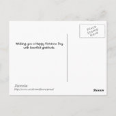 Veteranendag Amerikaanse vlag en adelaar Briefkaar Briefkaart (Achterkant)