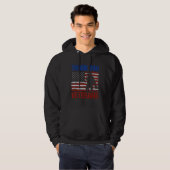 Veteranendag bedankt de veteranen voor de vrouweli hoodie (Voorkant volledig)