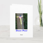  Veteranendag, Bedankt veel!-Militaire Kaart (Achterkant)