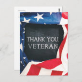 Veteranendag Briefkaart (Voorkant / Achterkant)