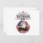 Veteranendag Briefkaart (Voorkant / Achterkant)