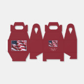 Veteranendag Dank je wel, Patriottische Amerikaans Bedankdoosjes (Uitgevouwen)