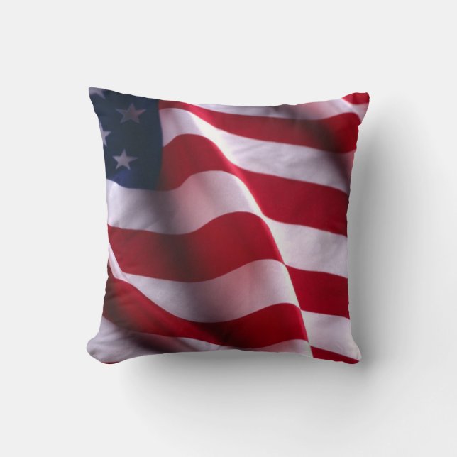 Veteranendag Dank je wel, Patriottische Amerikaans Kussen (Voorkant)