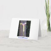 Veteranendag, dank u wel, militair Wenskaart Bedankkaart (Achterkant)