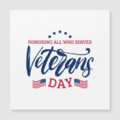 Veteranendag - Eer iedereen die heeft gediend (Voorkant)