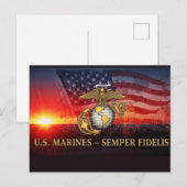 Veteranendag - Eer iedereen die heeft gediend Briefkaart (Voorkant / Achterkant)