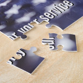 Veteranendag - Eer iedereen die heeft gediend Legpuzzel (Zijkant)