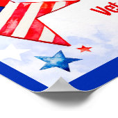 Veteranendag - Eer iedereen die heeft gediend Poster (Hoek)