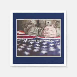 Veteranendag - Eer iedereen die heeft gediend Servet